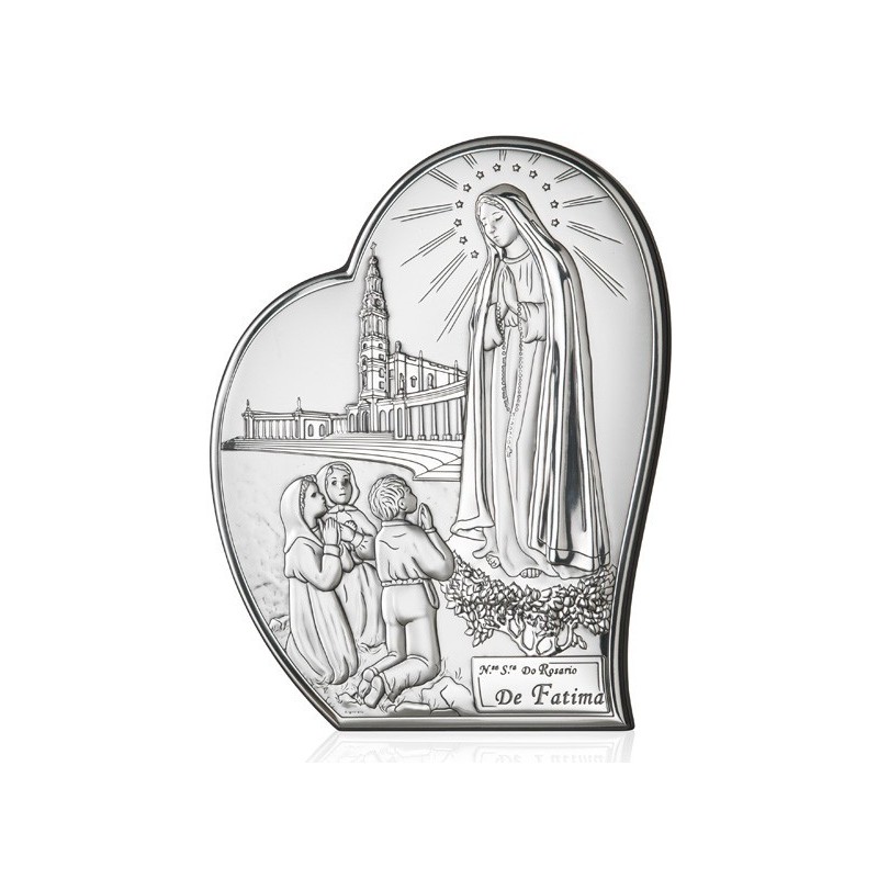 Icono croaz. virgen de fatima 4x4.8