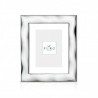Marco fotos personalizado linea orion 15x20 onda plata bilaminada