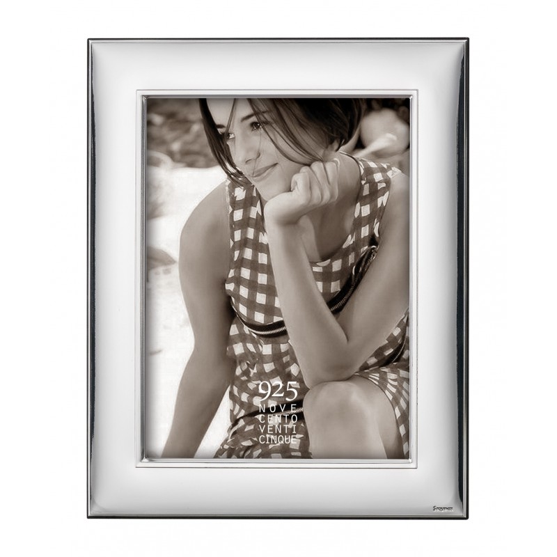 Marco fotos personalizado linea aiden 15x20 plata 925