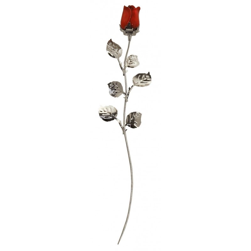 ROSA ROJA TALLO LARGO 30CMS