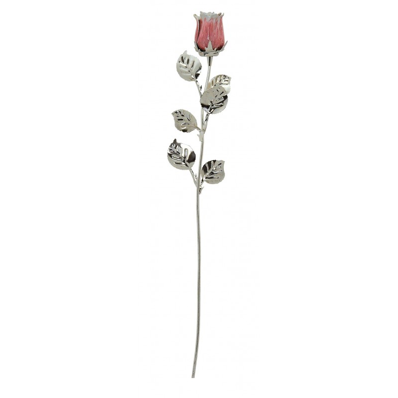 ROSA ROSA TALLO LARGO 30 CMS