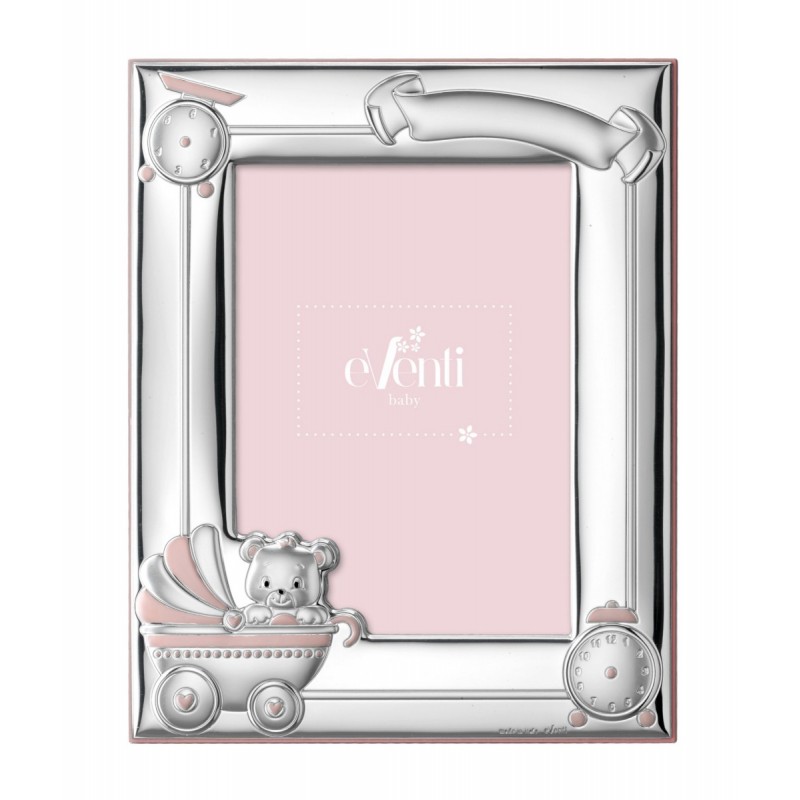 *P.FOTOS OSO CARRO 13X18 ROSA