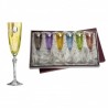ESTUCHE 6 COPAS COLOR CHAMPAGNE 200ML