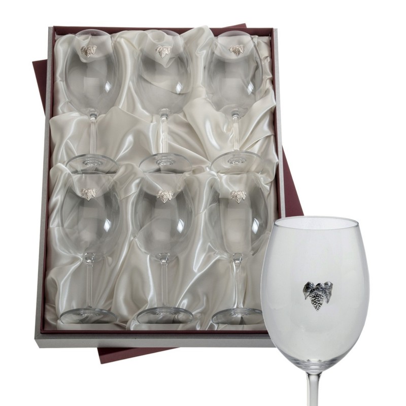 ESTUCHE 6 COPAS VINO 590ML C. BOHEMIA