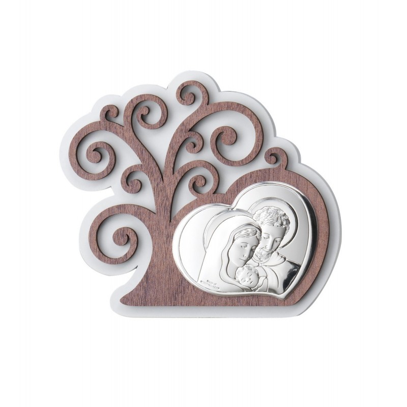 ADORNO ARBOL VIDA SAGRADA FAMILIA 15X13