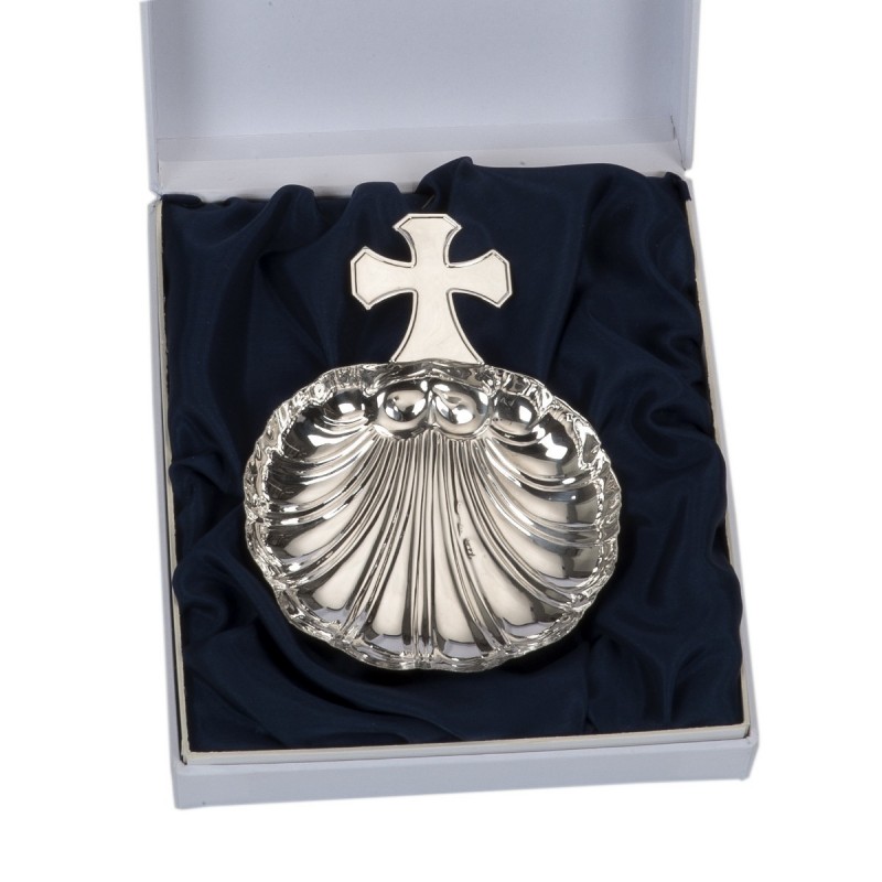 CONCHA BAUTIZO PLATA DE LEY 925