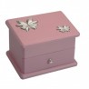 JOYERO BAILARINA MUSICAL MARIPOSAS 18X13X13