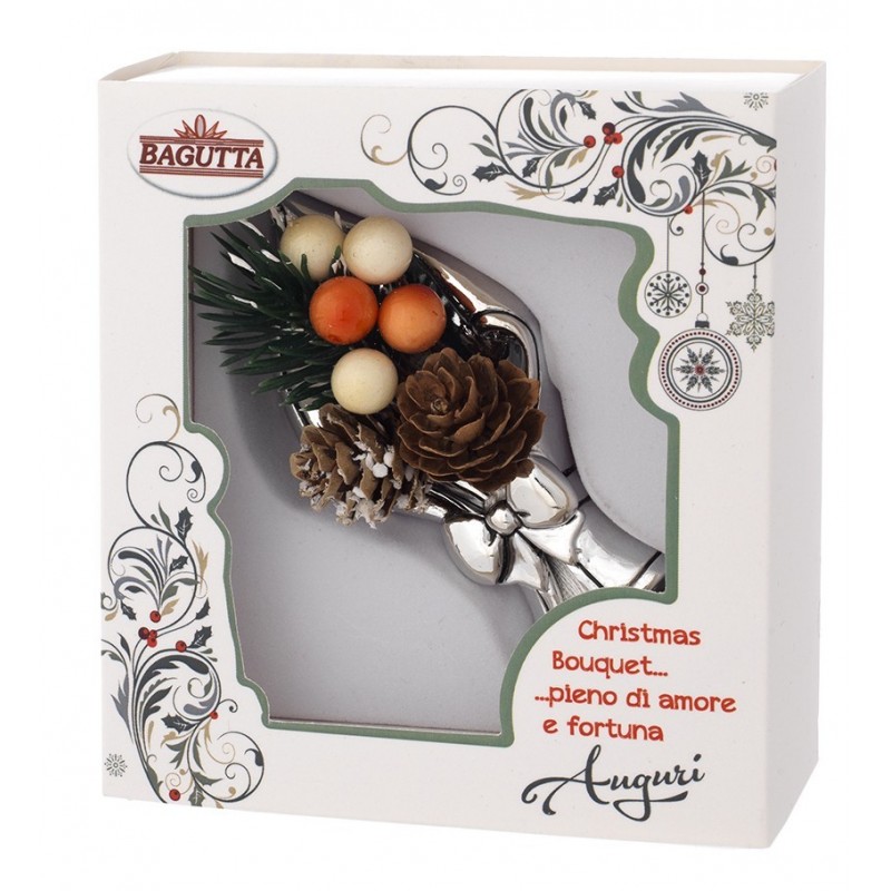 BOUQUET NAVIDEÑO 11X11X4