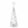 ARBOL CRISTAL LUZ INTERIOR 28CMS
