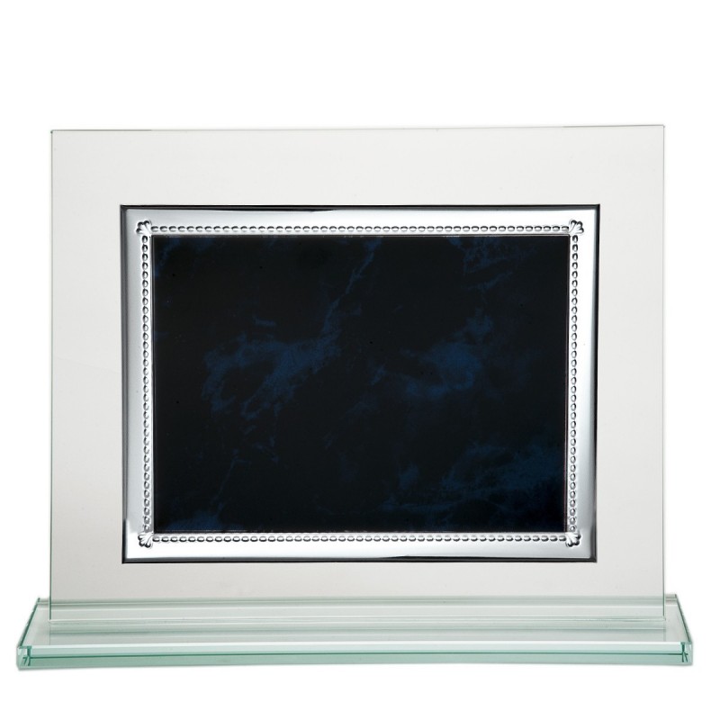 CRISTAL 29x24 C/PLACA ALUM. 15X20 C/ESTUCHE
