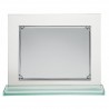 CRISTAL 29x24 C/PLACA ALUM. 15X20 C/ESTUCHE