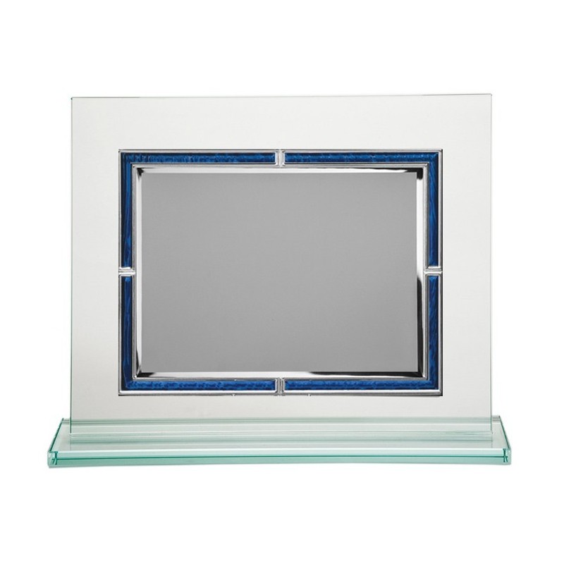 CRISTAL 29x24 C/PLACA ALUM. 15X20 C/ESTUCHE