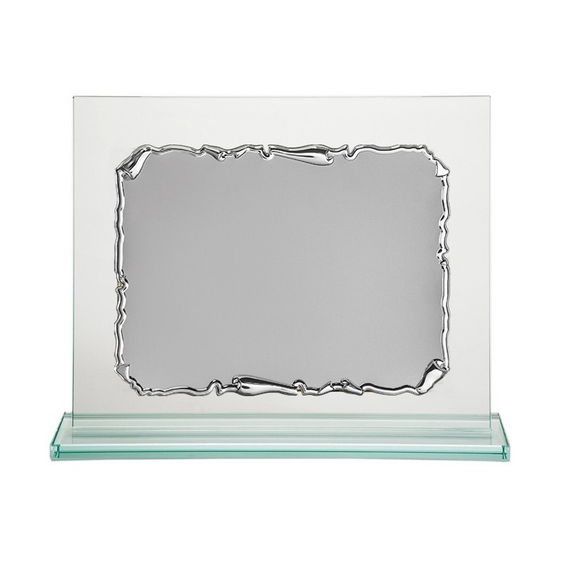 CRISTAL23X20 C/PLACA ALUM. 12X16 C/ESTUCHE