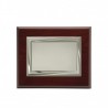 PLACA PLATEADA 29X23 CHAPA 22X17