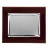 PLACA 29X23 ALUM. 20X15 MADERA LUJO P-1689