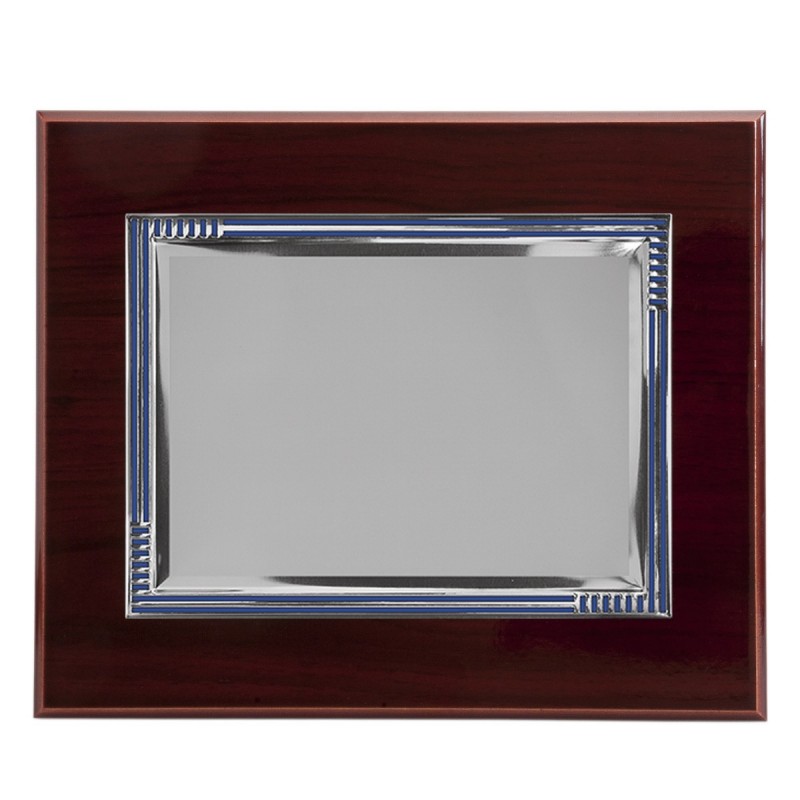 PLACA 23X19 PLACA ALUM. PLAT. 16X12
