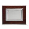 **PLACA 29x23 ALUM. PLAT. 20X15 P-0416