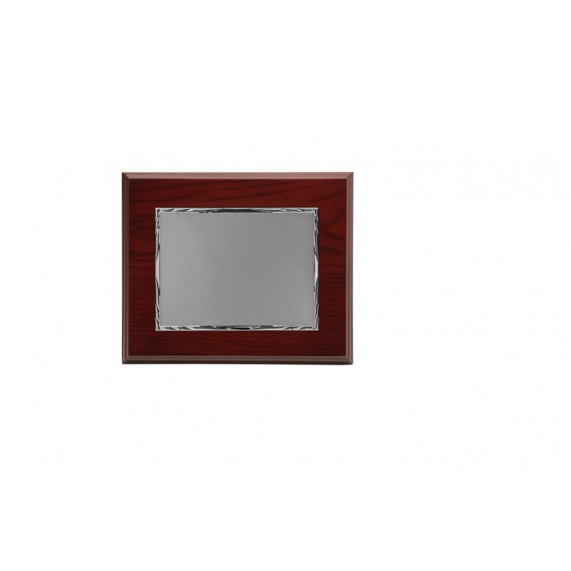 **PLACA ALUMINIO PLATEADO 23X19 CHAPA 16X12 P-0477