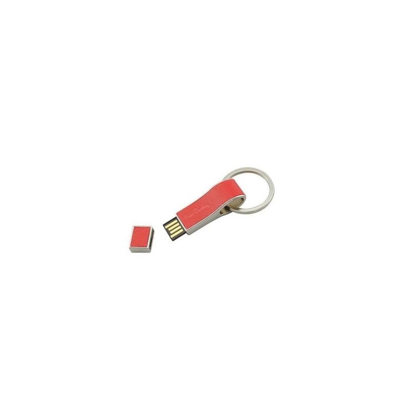 LLAVERO USB ROJO 16GB PIERRE CARDIN