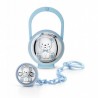 SET PINZA+P.CHUPETES OSO CELESTE