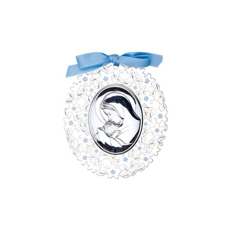 MEDALLA VIRGEN CELESTE 7.5X6