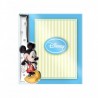 Mickey mouse - marco de fotos decorativo - ideal para habitaciones infantiles - plata - imagen de mickey en 3d y en color