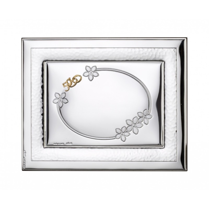 Placa conmemorativa bodas oro 50 aniversario personalizada 13x18