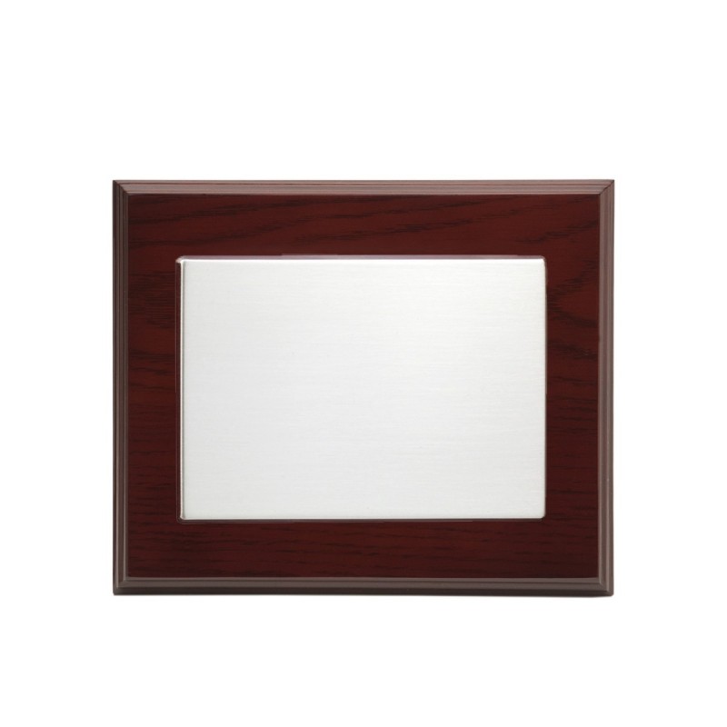 Placa 23x19 plata 15x12  p-1017 