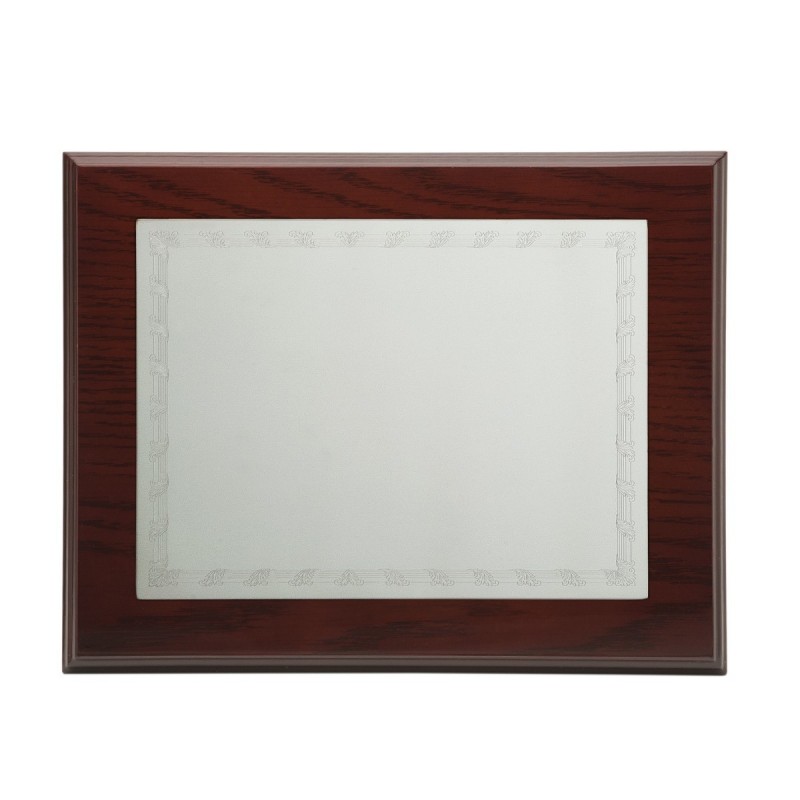 Placa 23x19 plata 16x12  p-1143 