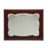 Placa 29x23 plata 20x15  p-1187 