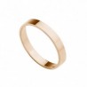 Alianza lisa oro rosa