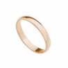 Alianza lisa oro rosa