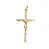 Cruz oro de 18k garantizado [35-4021]