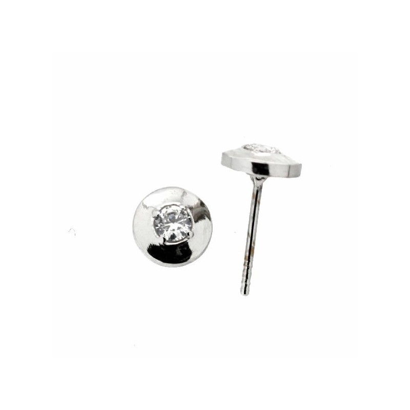 Pendientes oro blanco 18K [3-54031-1-P]