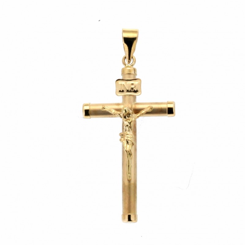 Cruz oro de 18k [35-4065]