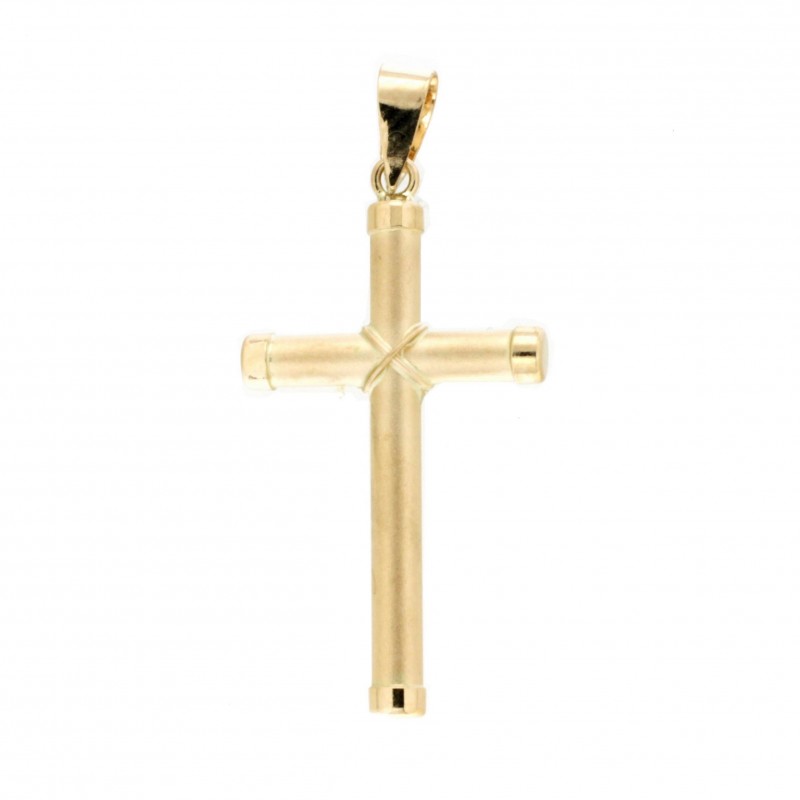 Cruz oro de 18k [35-4066]