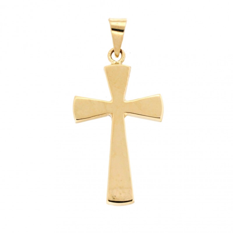 Cruz oro de 18k [35-4125]