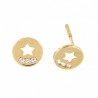 Pendientes oro amarillo 18K [3-56251-P]