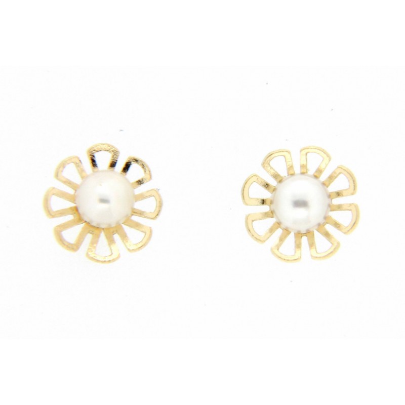 Pendientes oro amarillo 18K [35-6353-P]