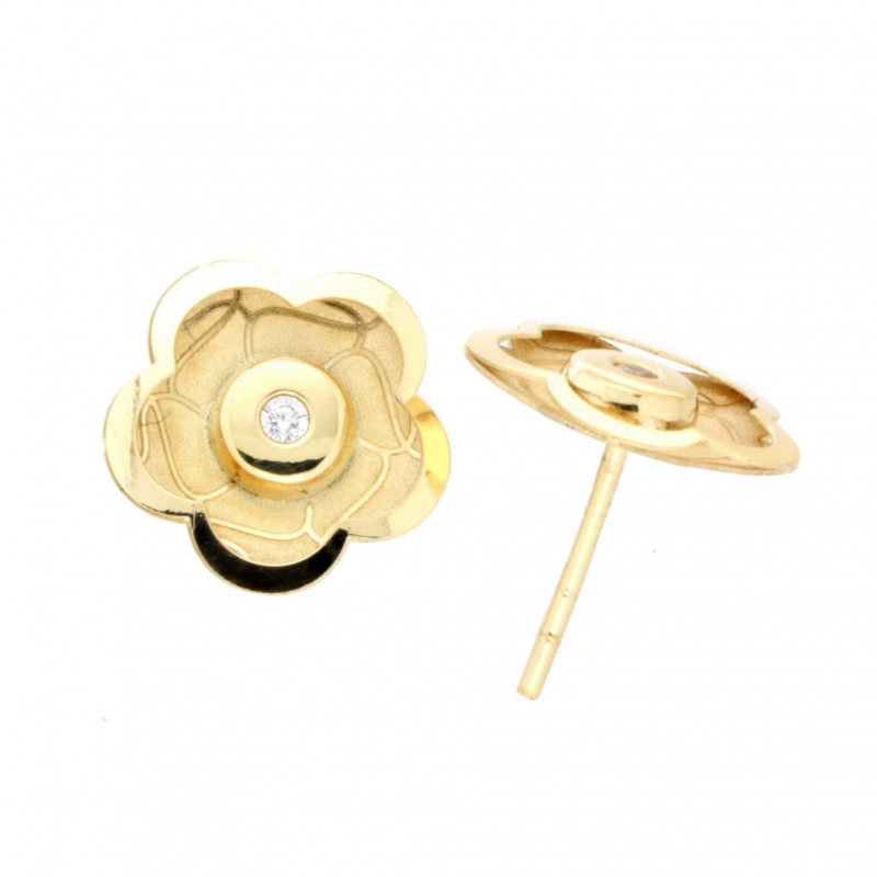 Pendientes oro amarillo 18K [35-6798-P]