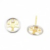 Pendientes Oro 18K [35-6896-P]