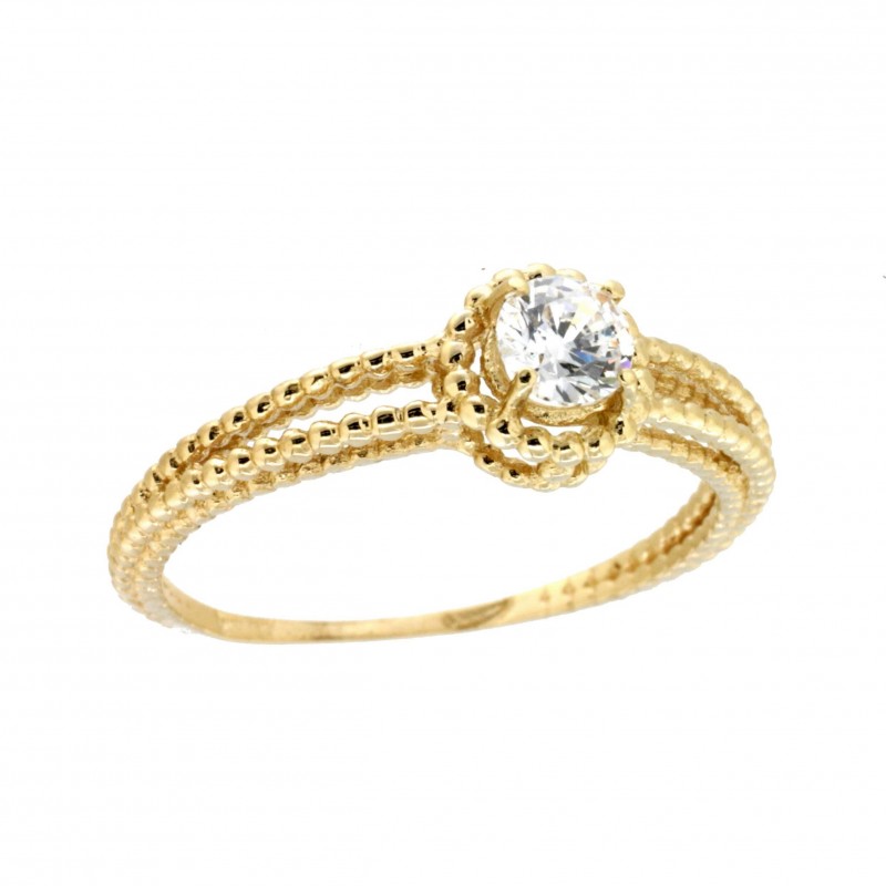 Anillo sortija oro amarillo, oro 18k [ 35-7294-s ]