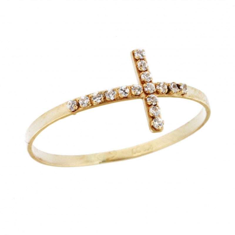 Anillo sortija oro amarillo, oro 18k [ 35-8404-s ]