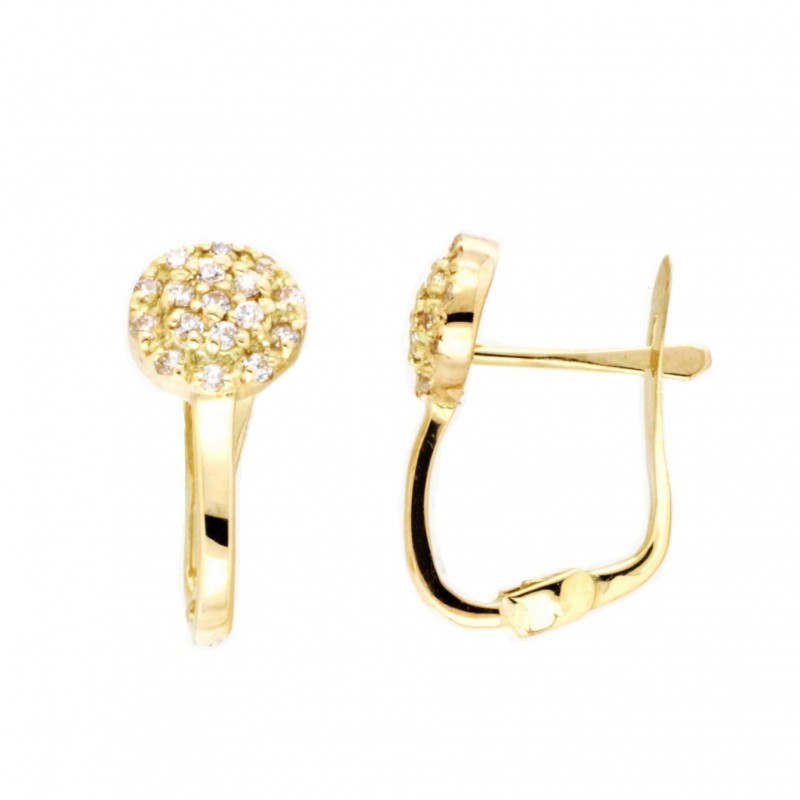 Pendientes comunion Oro 18k [35-8471-P]
