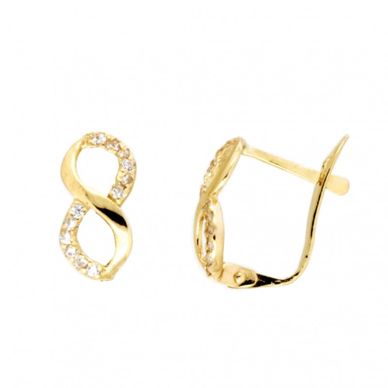 Pendientes comunion Oro 18k [35-8497-P]