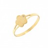 Anillo sortija flor comunion oro amarillo, oro 18k [ 35-8510-s ]