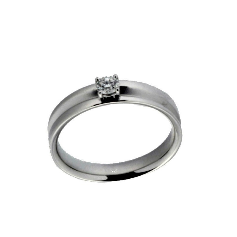 Solitario diamantes, oro 18k [ 19-335-251-s ]