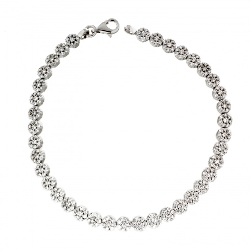 Pulsera piedras oro 18k [19-339-531]