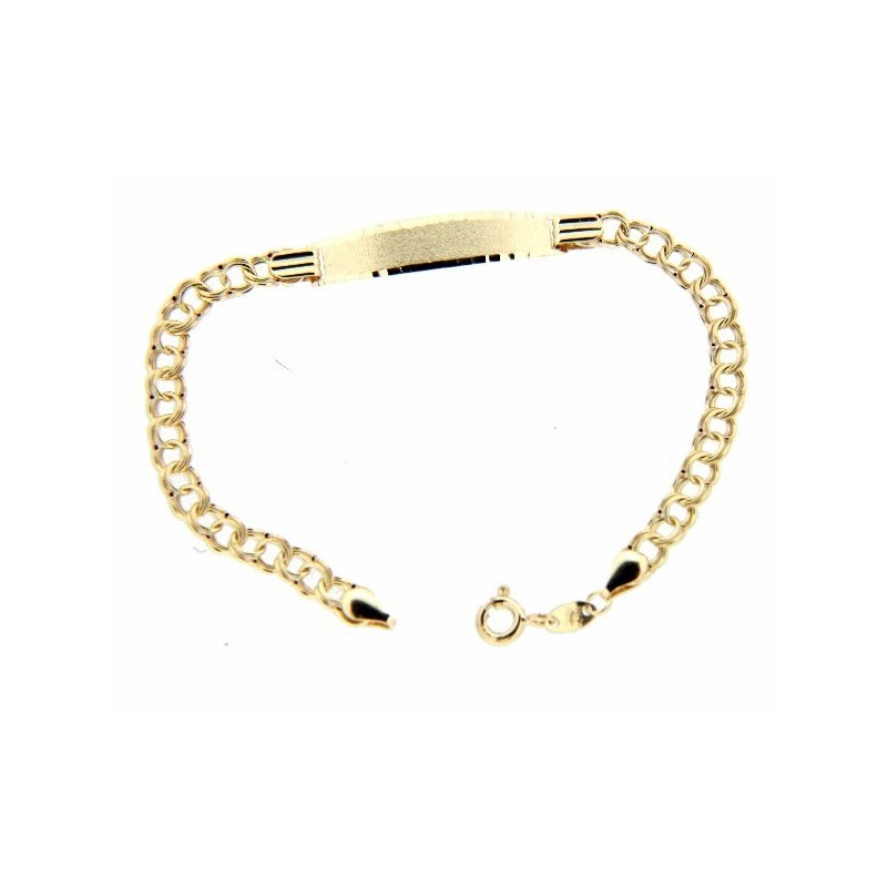 Pulsera hungara chapa oro 18k [35-hc-2]