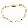 Pulsera hungara chapa oro 18k [35-hc-2]